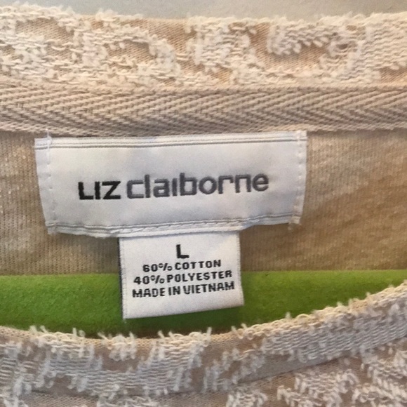 Liz Claiborne Lace-detailed Sweater - Picture 3 of 5